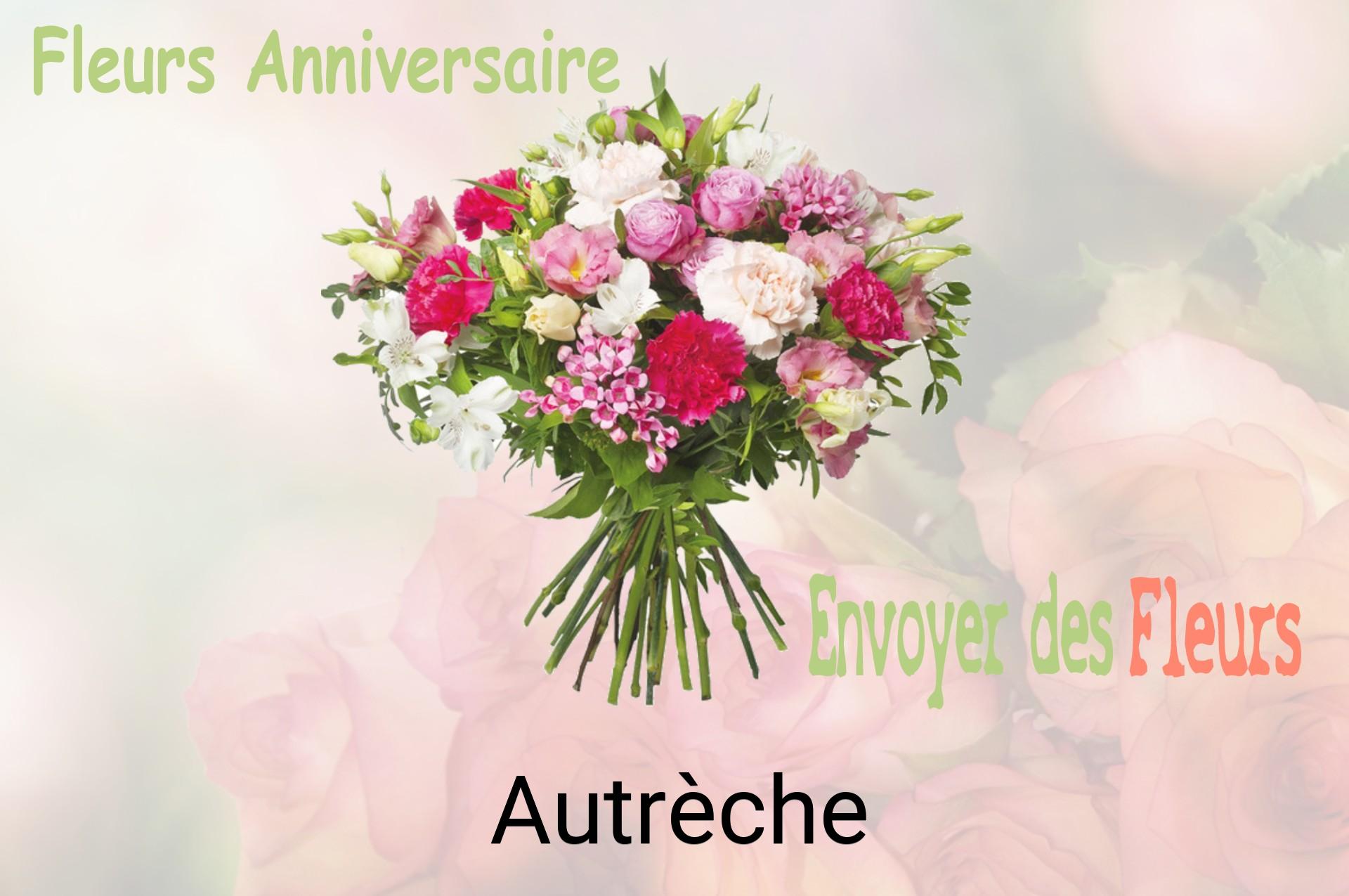 Bouquet de fleurs d’anniversaire livré à Autrèche